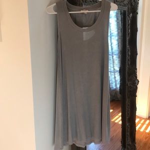 Umgee Gray Swing Dress Sz S